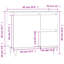 Amher Floor Mounted Bathroom Cabinet-157370176