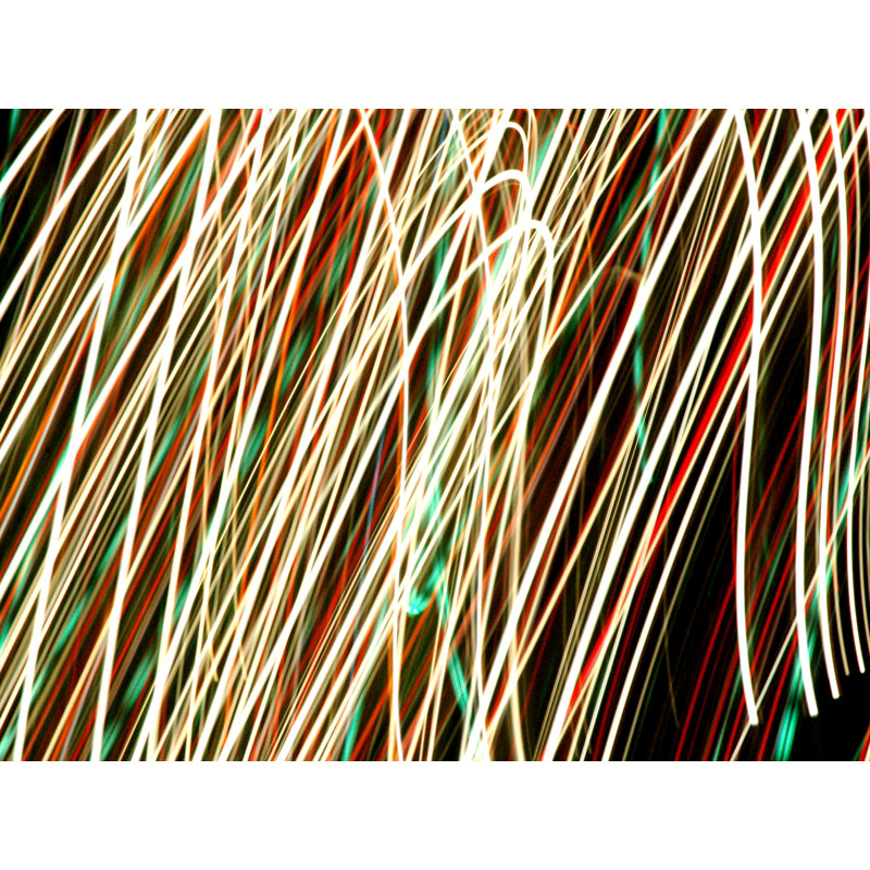 Light Graffiti Print by Adam Sherbell, 17.25" H x 21.25" W