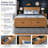 Modern Queen Size Platform Bed with 6 Storage Drawers and Wood Slat Support-1498247362