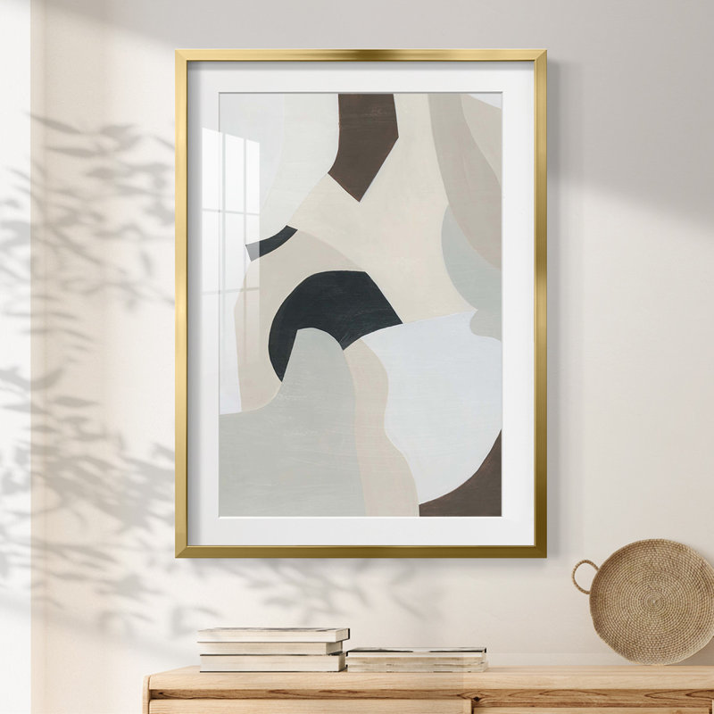 Shifting Neutrals I -Framed Print