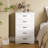 Ergica 4-Drawer Wooden Dresser-1091735395-1102231980