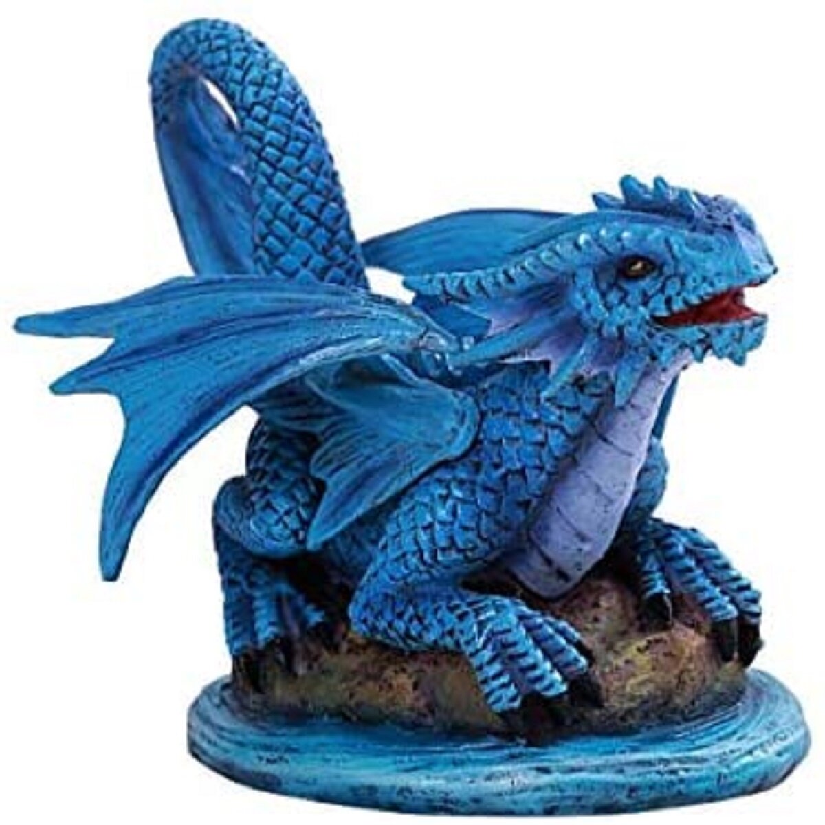 World Menagerie Pisinemo World Menagerie Desert Sand Element Chaos Dragon  Statue Anne Stokes Fantasy Art Age Of Dragons And Dungeons Decor Figurine ( Adult Mother)