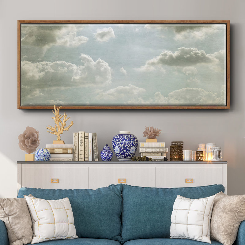 Sky Scrapers III- Framed Canvas