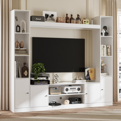 Meuble audio-vidéo 71 portes H 71 po x l 81 po