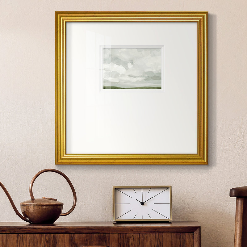 " Gray Stone Sky IV ", 17" H x 17" W x 1.25" D