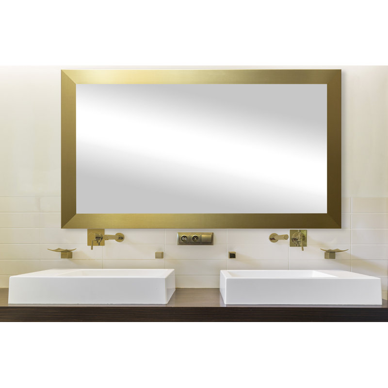 Miroir de salle de bain Viviano, 35 po x 70 po