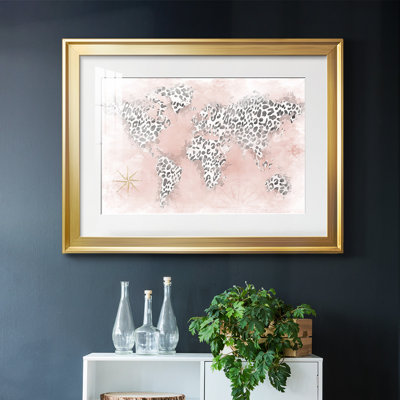" Pink Cheetah Map "