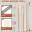 Satin Adjustable Curtain Pole Set-795294111
