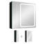 Miroir d'armoire à pharmacie H 30 po H Kahem