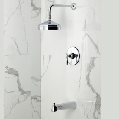 Kingston Brass Single-Handle Pressure Balanced Tub and Shower Faucet