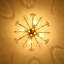 Plafonnier semi-encastré 4 lumières Sunburst