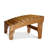 Lakeside Teak Adirondack Chair with Footrest