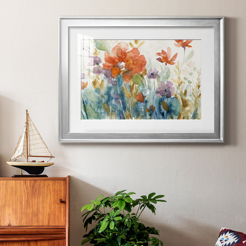 «Timeless Gardens», reproduction encadrée de qualité supérieure - prête à être accrochée, H 26,5 po x l 36,5 po x P 1 po