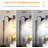 Industrial Rustic Aged Bronze Floor Lamp With Adjustable Height & 3 Color Temperature LED