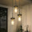 Levona 3-Light Water Hammered Glass Dimmable Kitchen Island Pendant-811534898