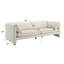Sofa recouvert de lin beige