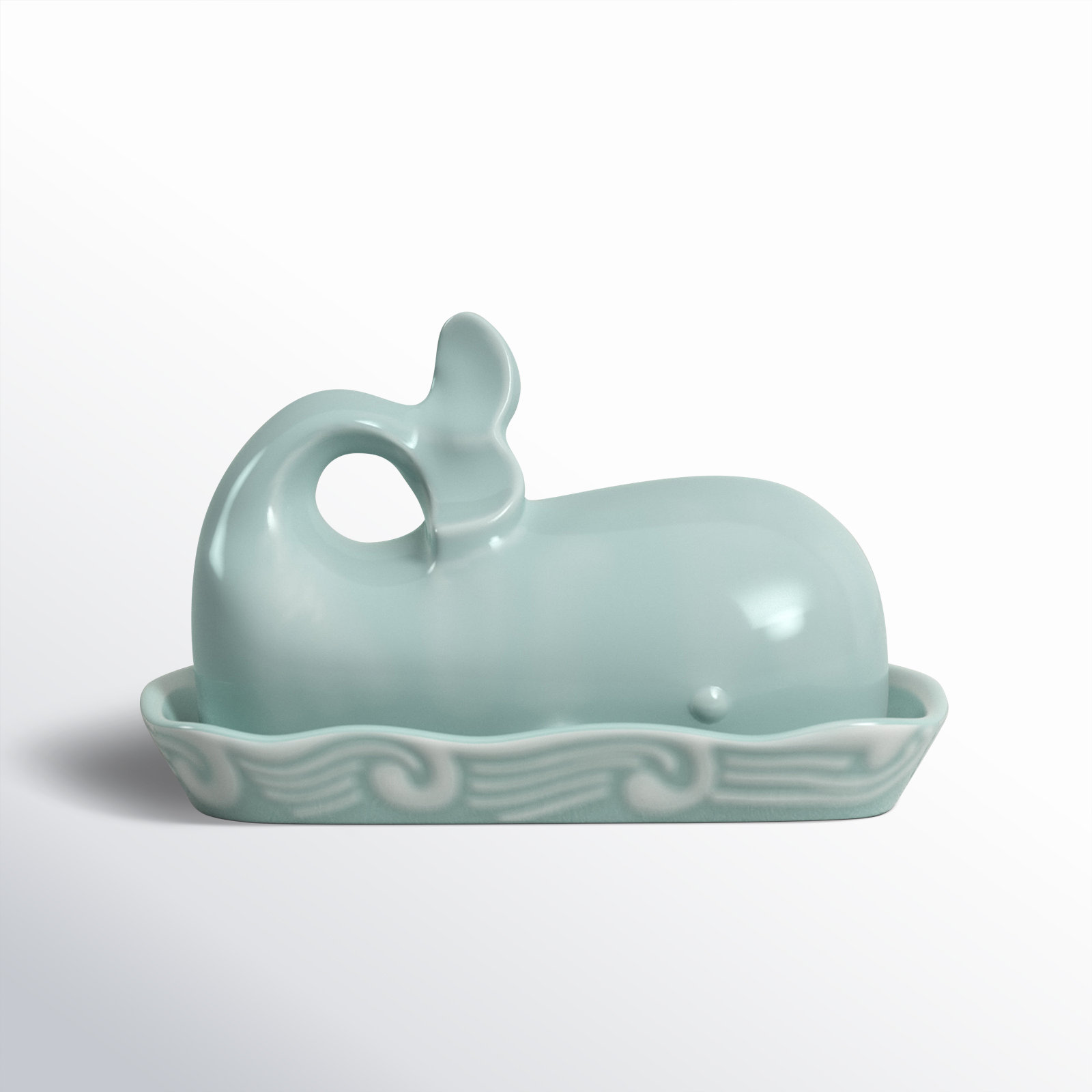 Birch Lane™ Leonida Whale Butter Dish & Reviews | Birch Lane