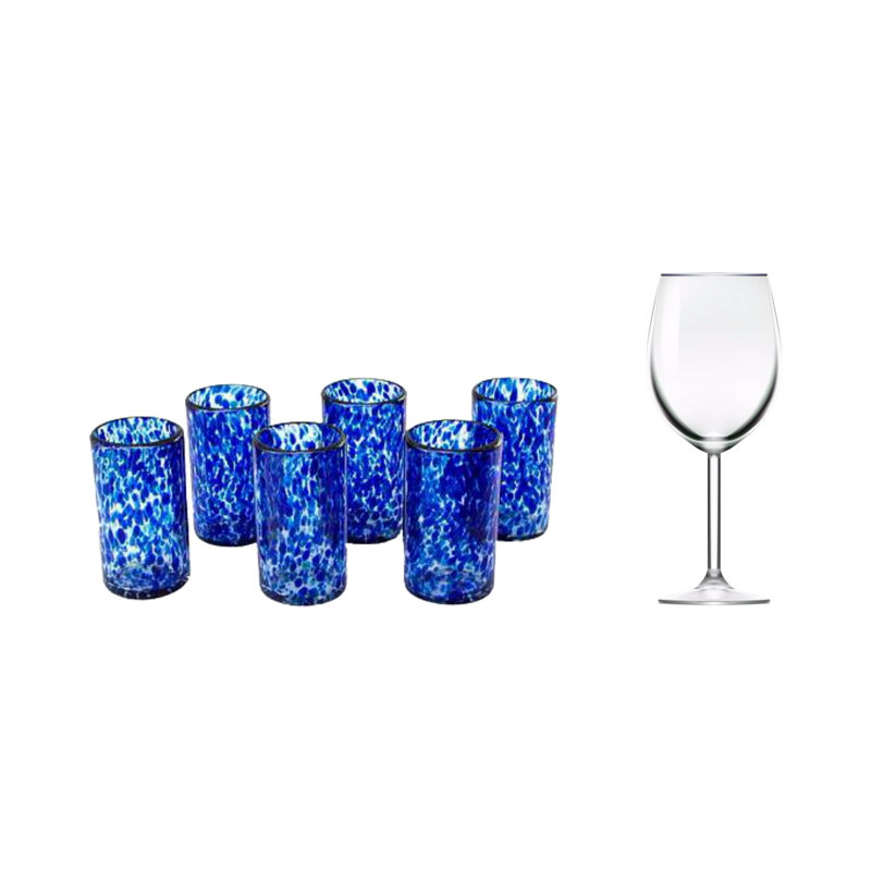 Lambertville 5oz. Stemless Wine Glass Set