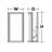 Jacorian Steel Flush Mounted Sconce