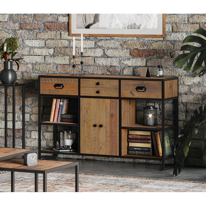 Myril 120cm Solid Wood Console Table