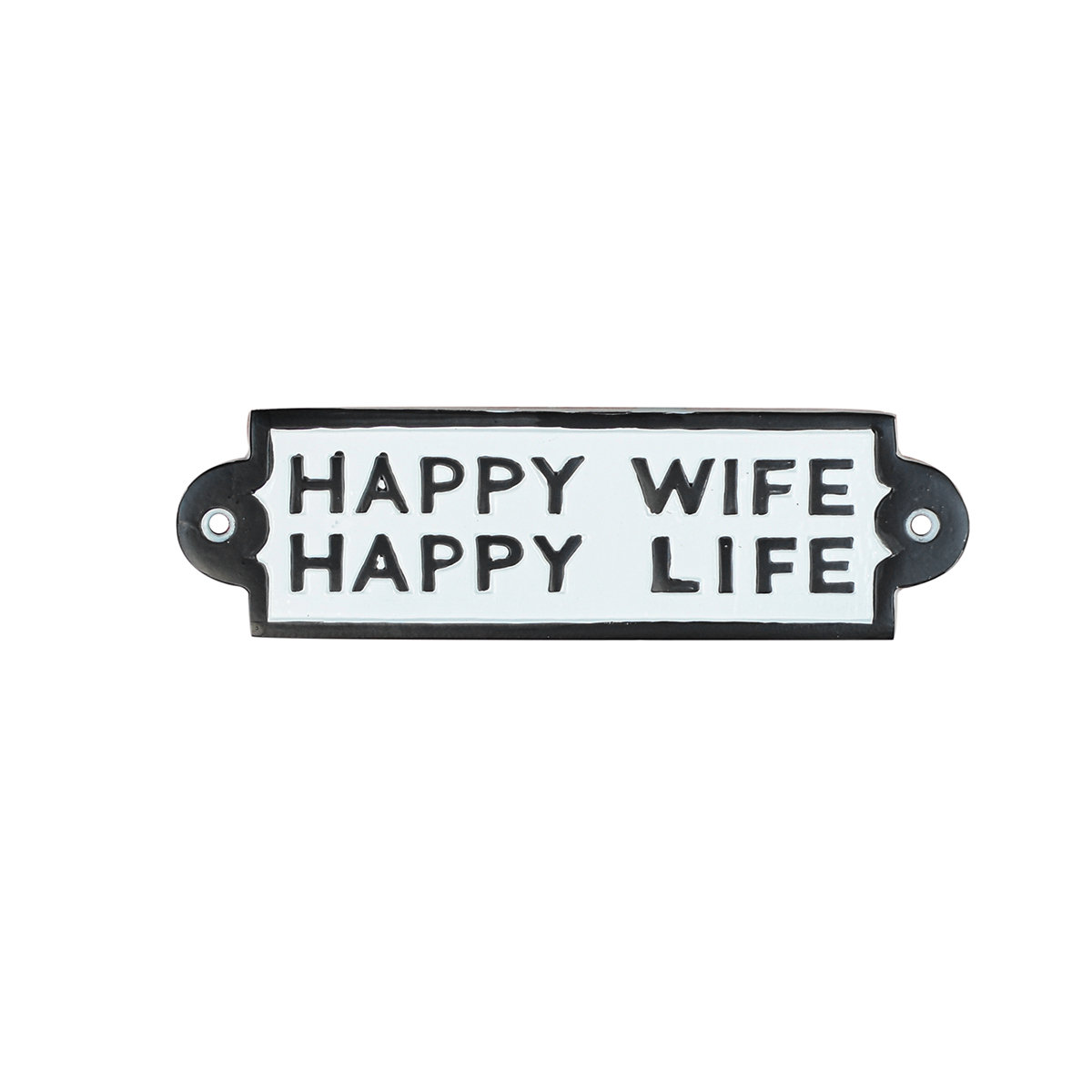 Metal Happy Wife Happy Life Office Wall Art Living Room Sign Kitchen Home Decor Metal Happy Wife Happy Life Office Wall Art Living Room Sign Kitchen Home Decor