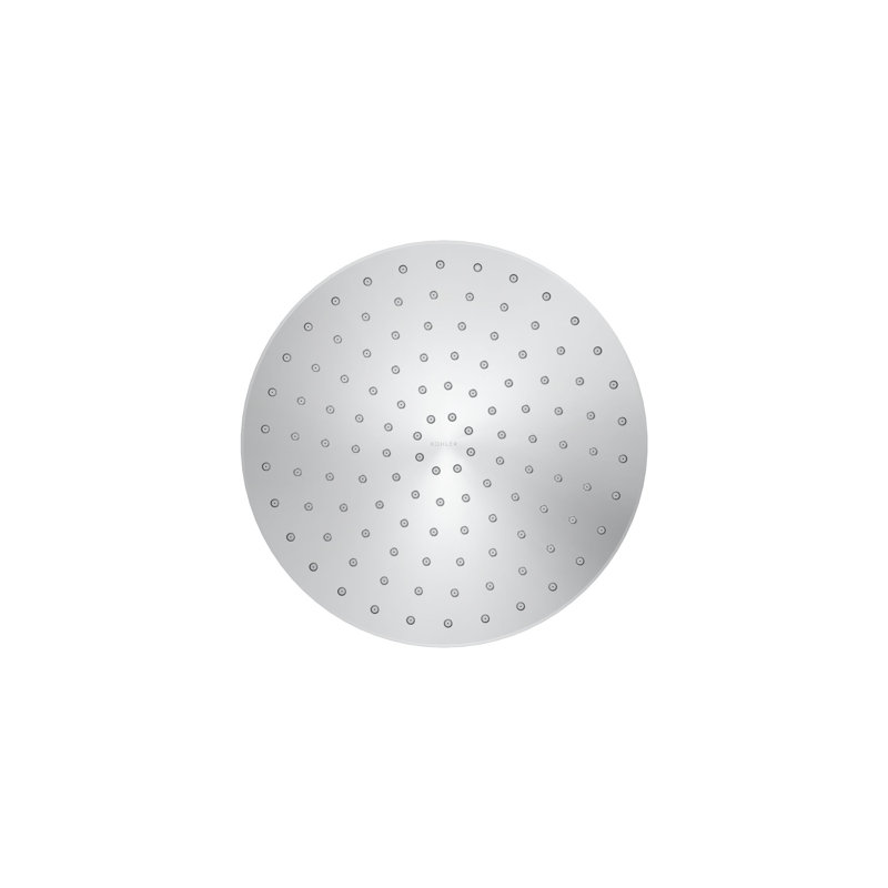 Flood Fixed Shower Head, Polished Chrome