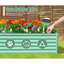 Bac de jardinage 8X4x1.5 pi - Faites fleurir votre jardin avec des légumes et des fleurs, bassin en métal galvanisé
