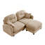 Canapé modulaire en L avec repose-pieds Cloud-2069546545