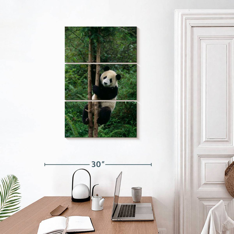 Brampt Climbing Panda, 32" H x 20" W