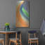 Ivy Bronx «Wind Waves IV» par James Burghardt, art mural en métal-225048780