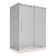 Langham 60" x 77.5" Rectangle Sliding Shower enclosure with Base Included
