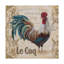 Deagen, «Le Coq 4», affiche vintage sur toile tendue-30355116