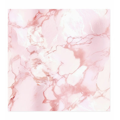Abstrait, art géométrique en marbre rose II
