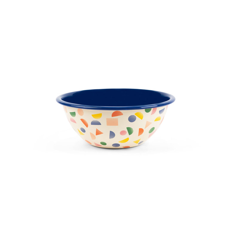 Crow Canyon Enamelware Poketo x CCH Chips Small Serving Bowl