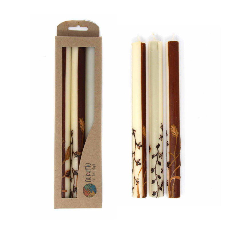 Unscented Taper Candle