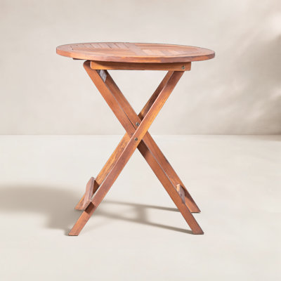 Rosetta 24" Acacia Patio Bistro Table
