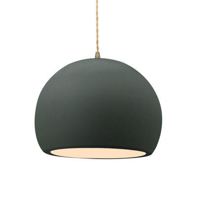 Luminaire suspendu 1 lumière DEL intégré Aschwin