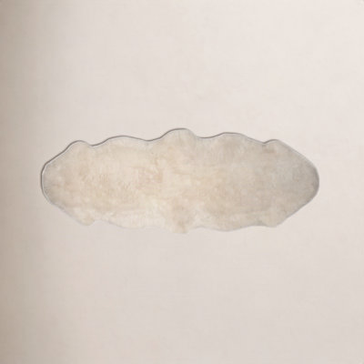 Fris Champagne Sheepskin Rug