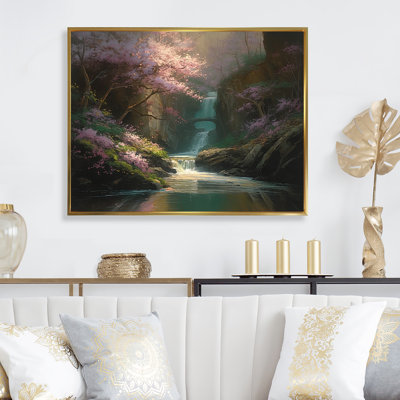 Madrina Cherry Blossom Stream VI sur toile