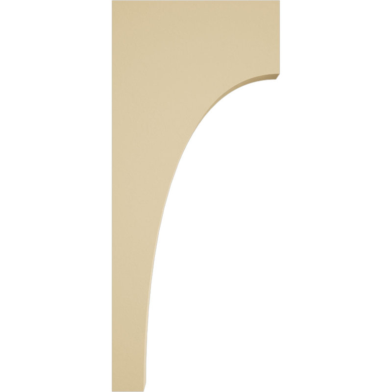 Corbeau en uréthane Huntington Signature, brun clair apprêté, H 28 po x l 3,5 po x P 12 po