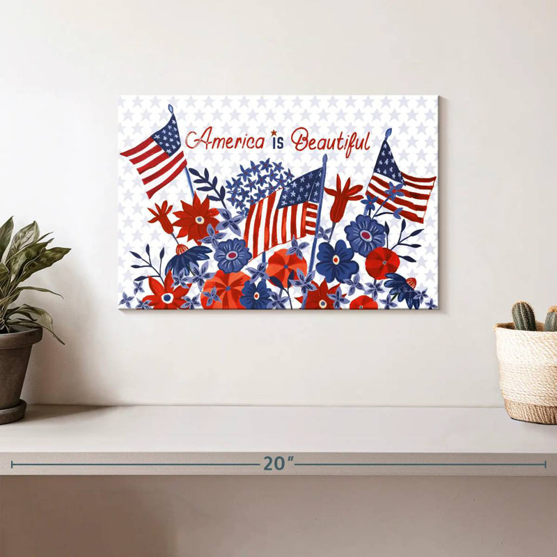 Lelend America The Beautiful I, H 8 po x l 12 po