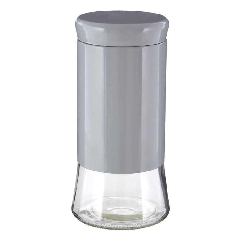 Metal Jar, Grey