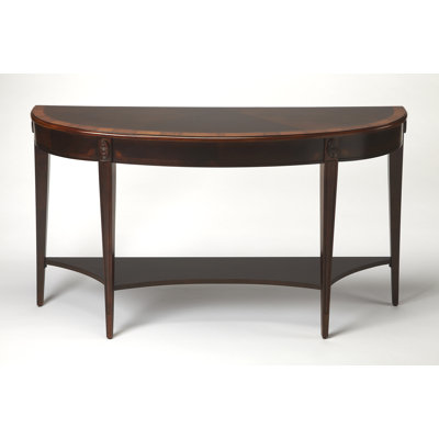 Astor 54"W Demilune Console Table