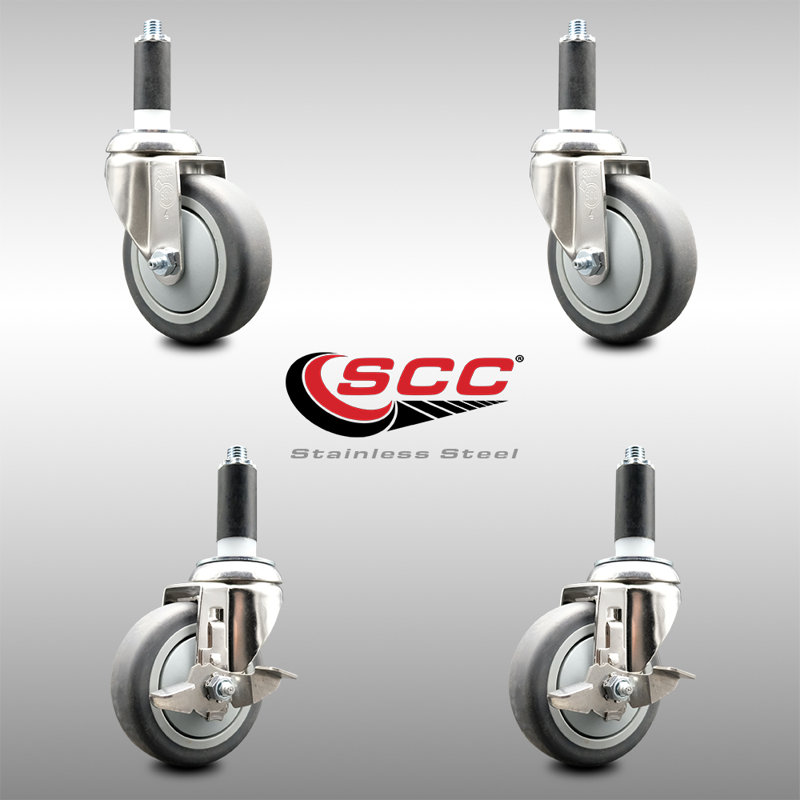 Thermoplastic Rubber Casters