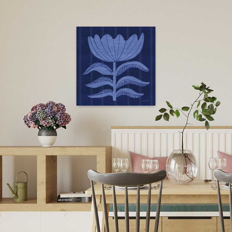 Art mural Playful Petals III, H 18 po x l 18 po