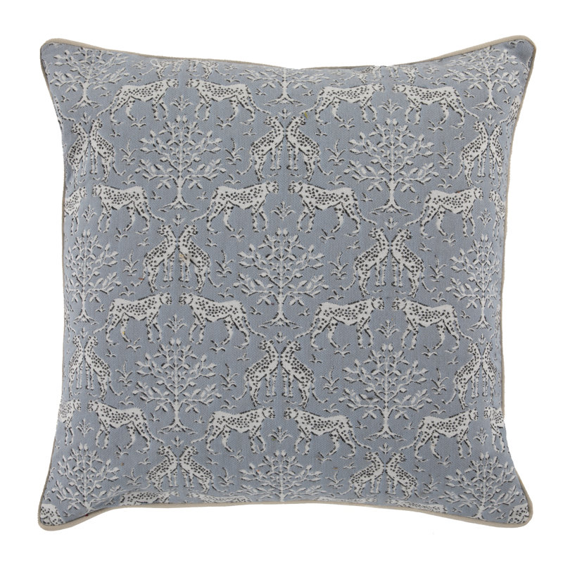 Acrylic Indoor/Outdoor Throw Pillow, Blue, Square 22"