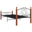 Rosalind Wheeler Bed Frame Black Metal-1334320953-1334320958
