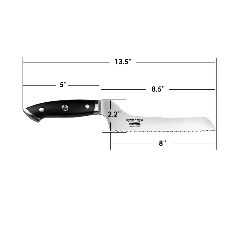 Ergo Chef 8'' Serrated Bread Knife