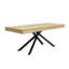 Extendable Metal Base Dining Table-546082257