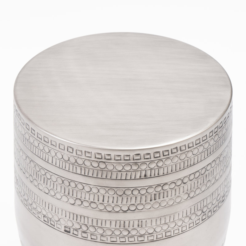 Table d'appoint Modern, Argent argent